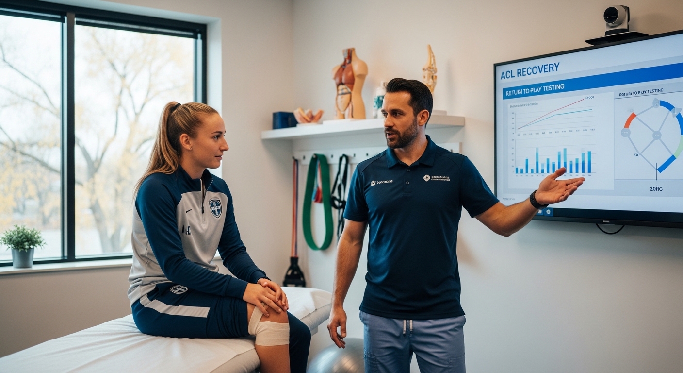 ACL recovery and return-to-play testing for women’s soccer