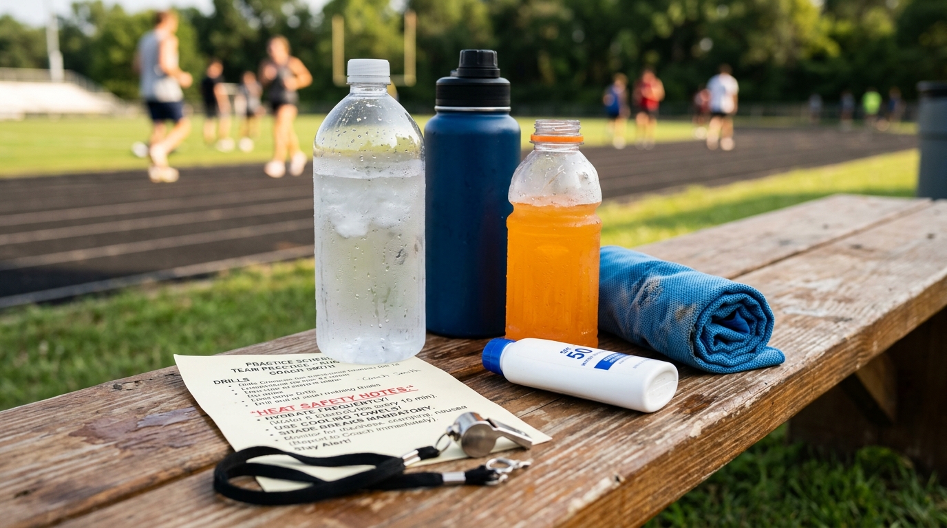 hydration and heat safety checklist for athletes