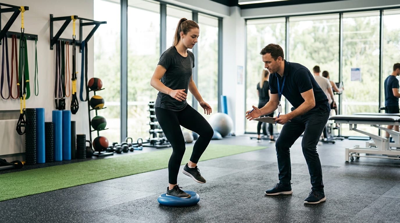 Ankle sprain prevention in 2026 using single-leg balance and stability exercises